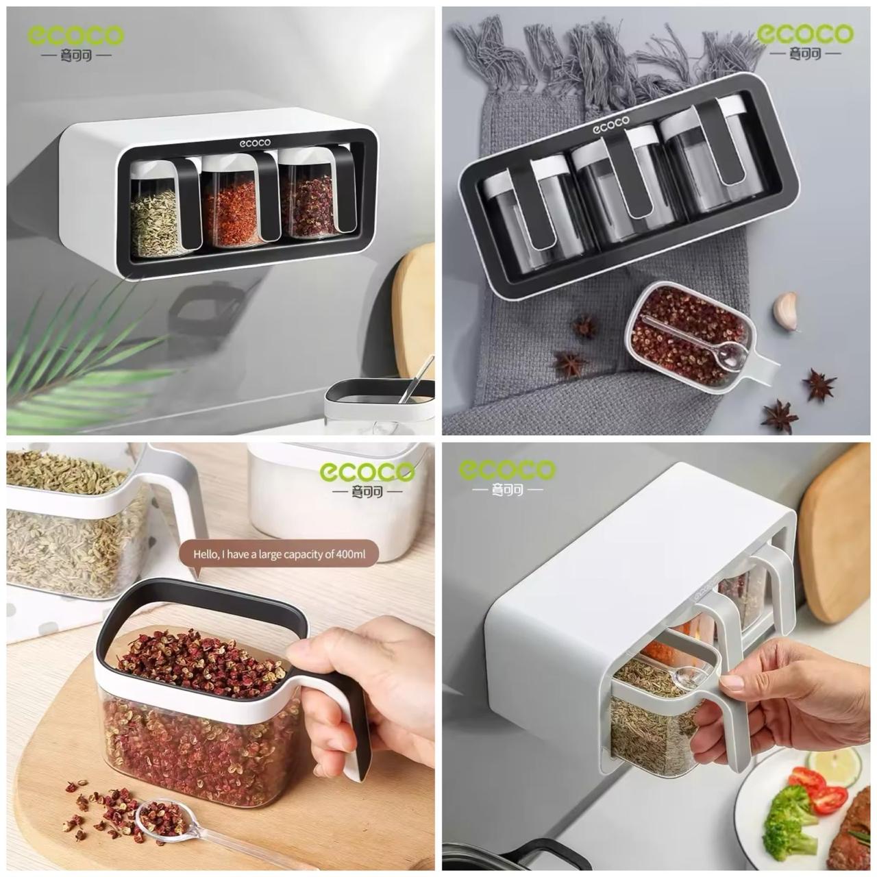 Eccoco Premium Wall Mounted Spice Box